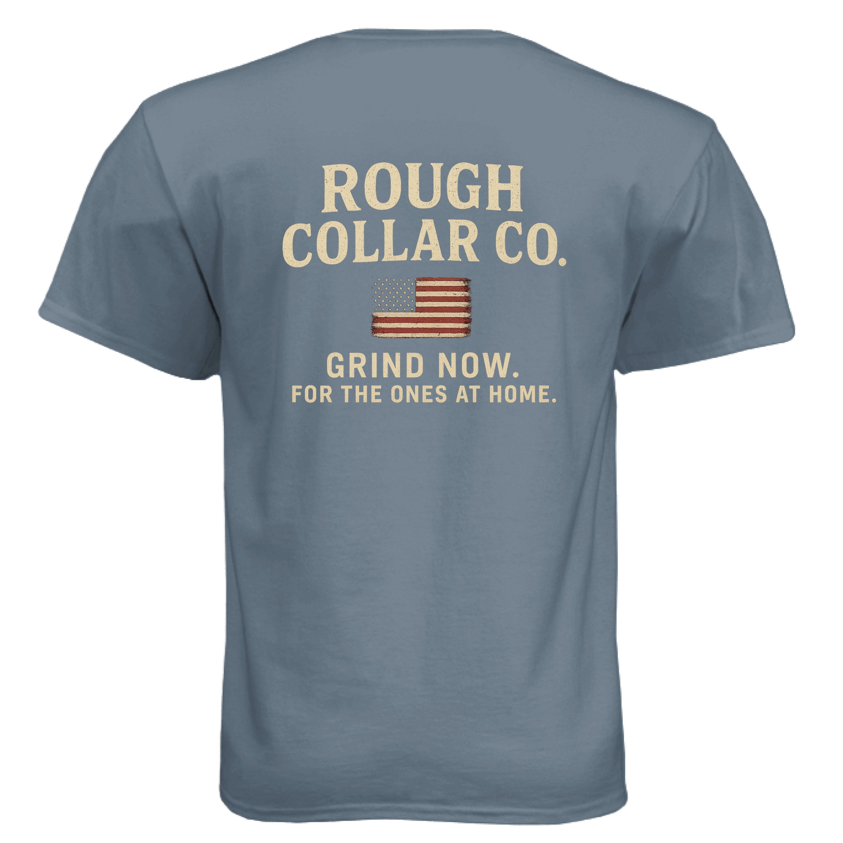 Heather Slate Blue - BACK