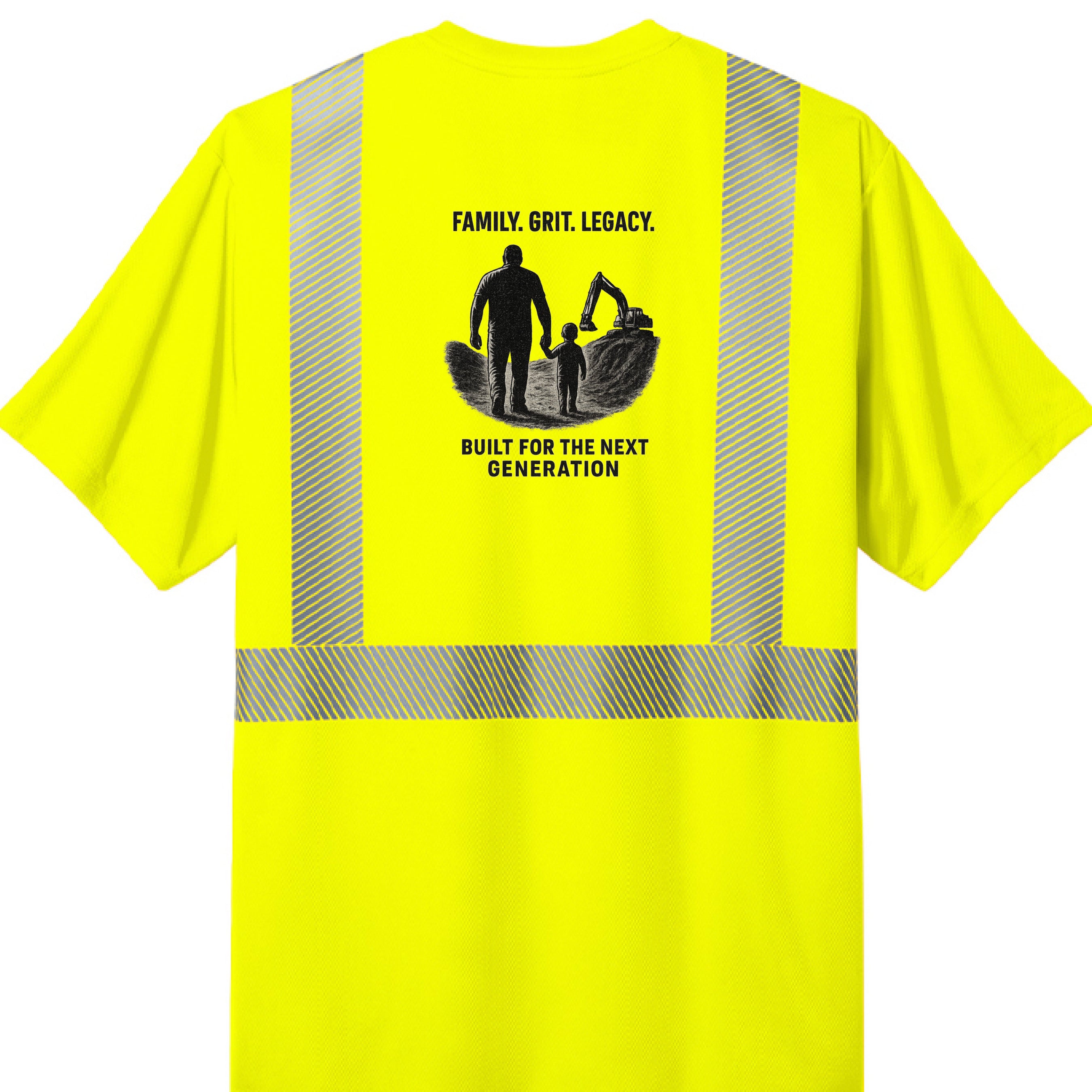 Safety Yellow - BACK