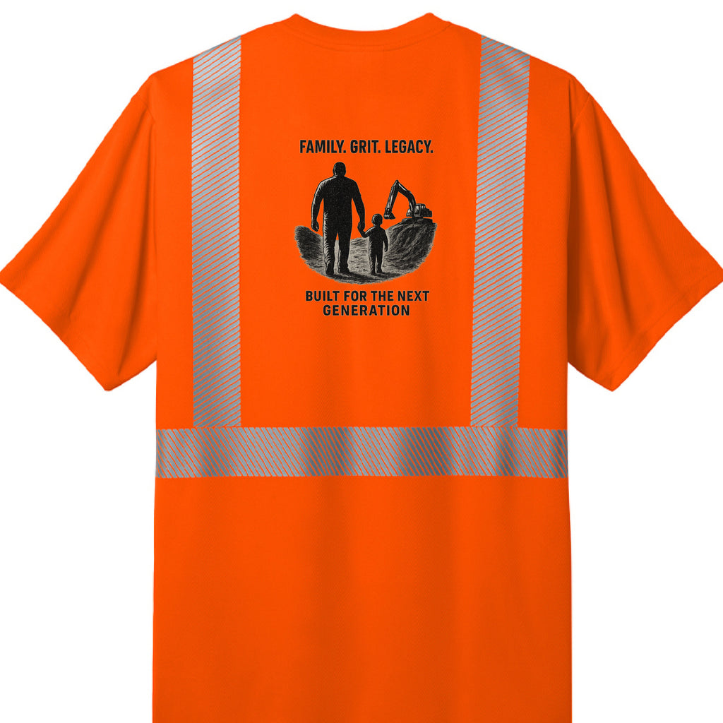 Safety Orange - BACK