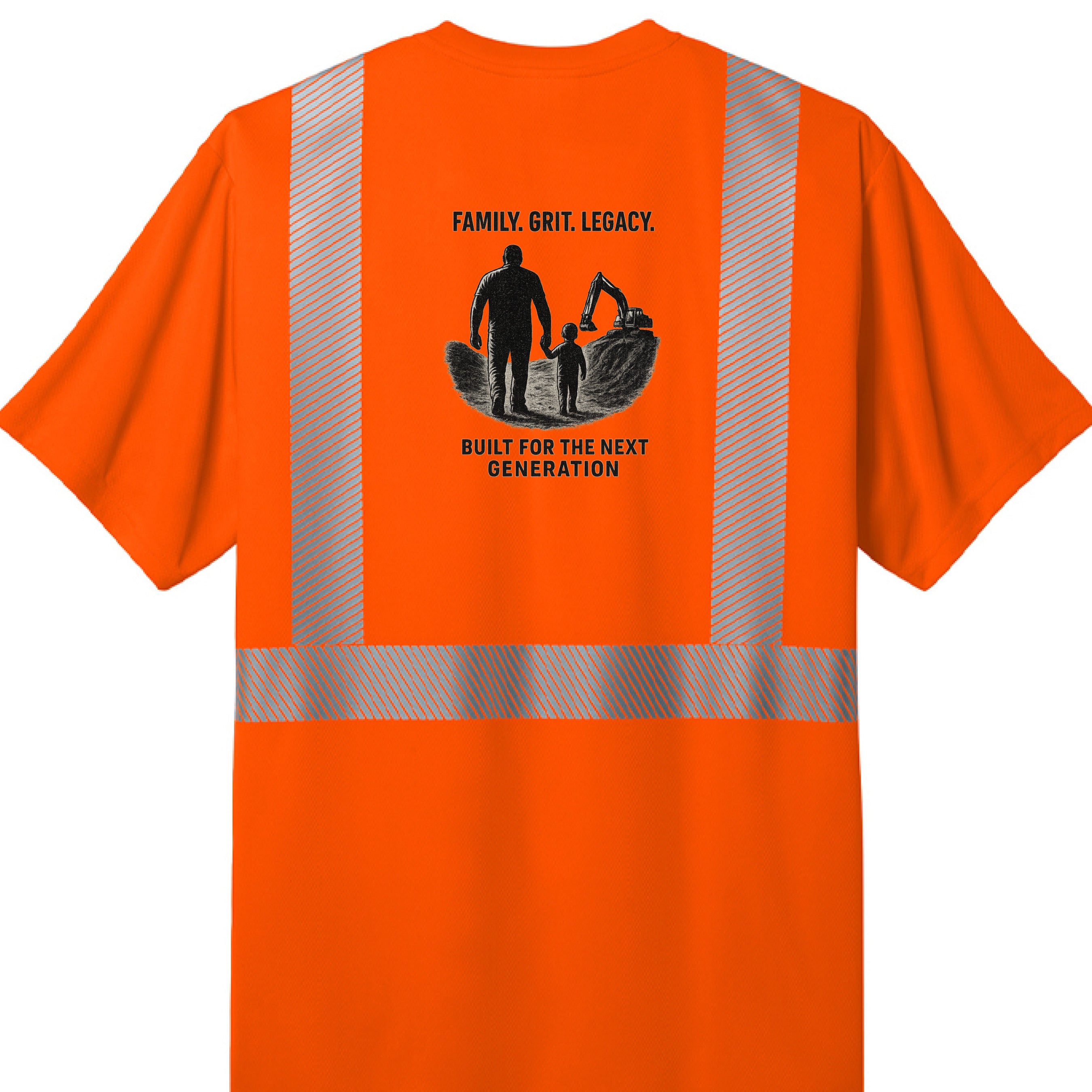 Safety Orange - BACK
