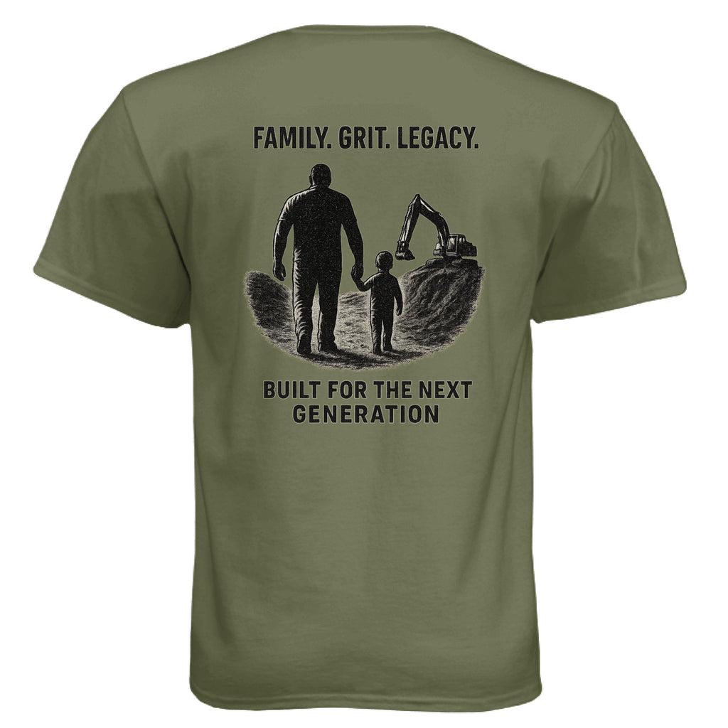 Military Green - BACK