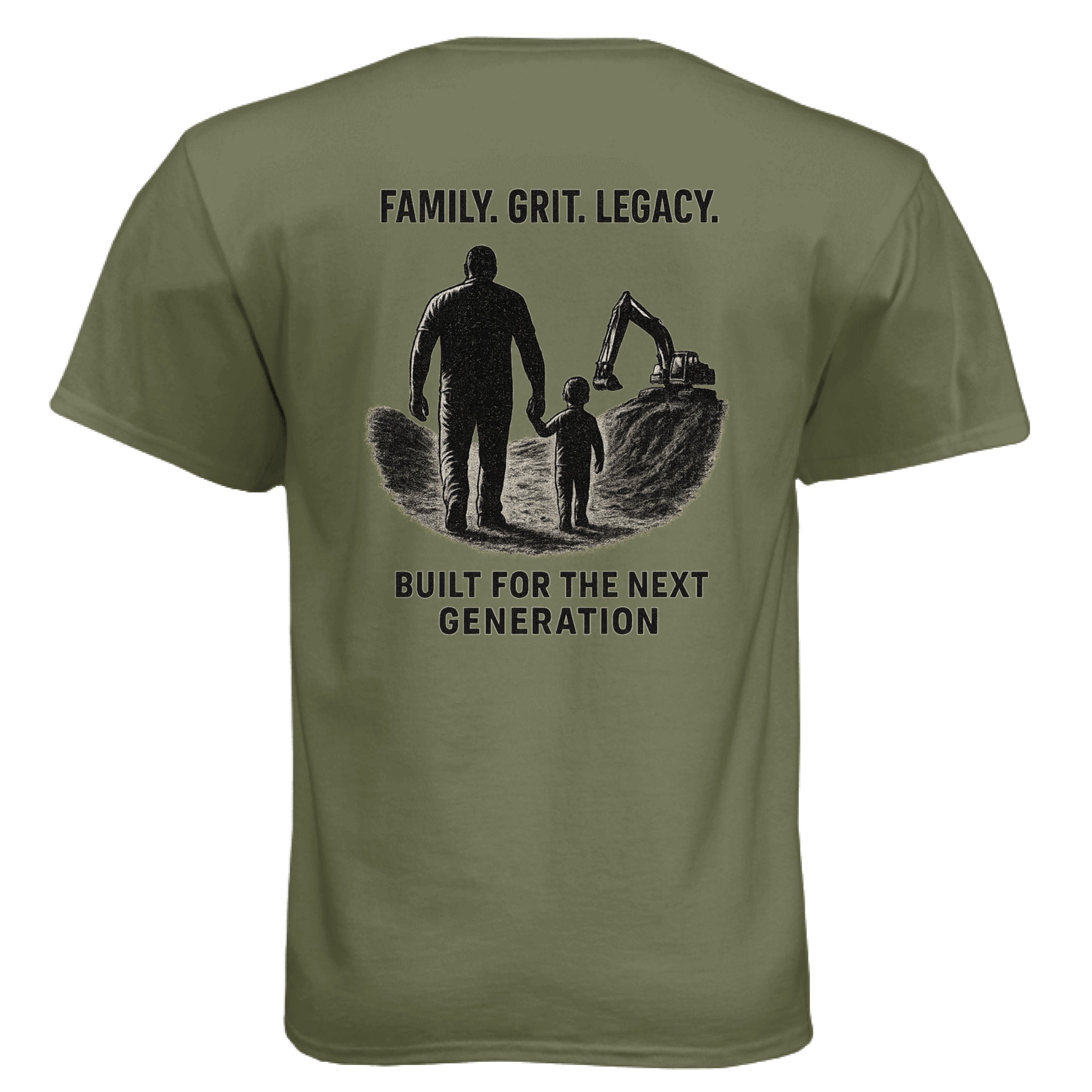Military Green - BACK