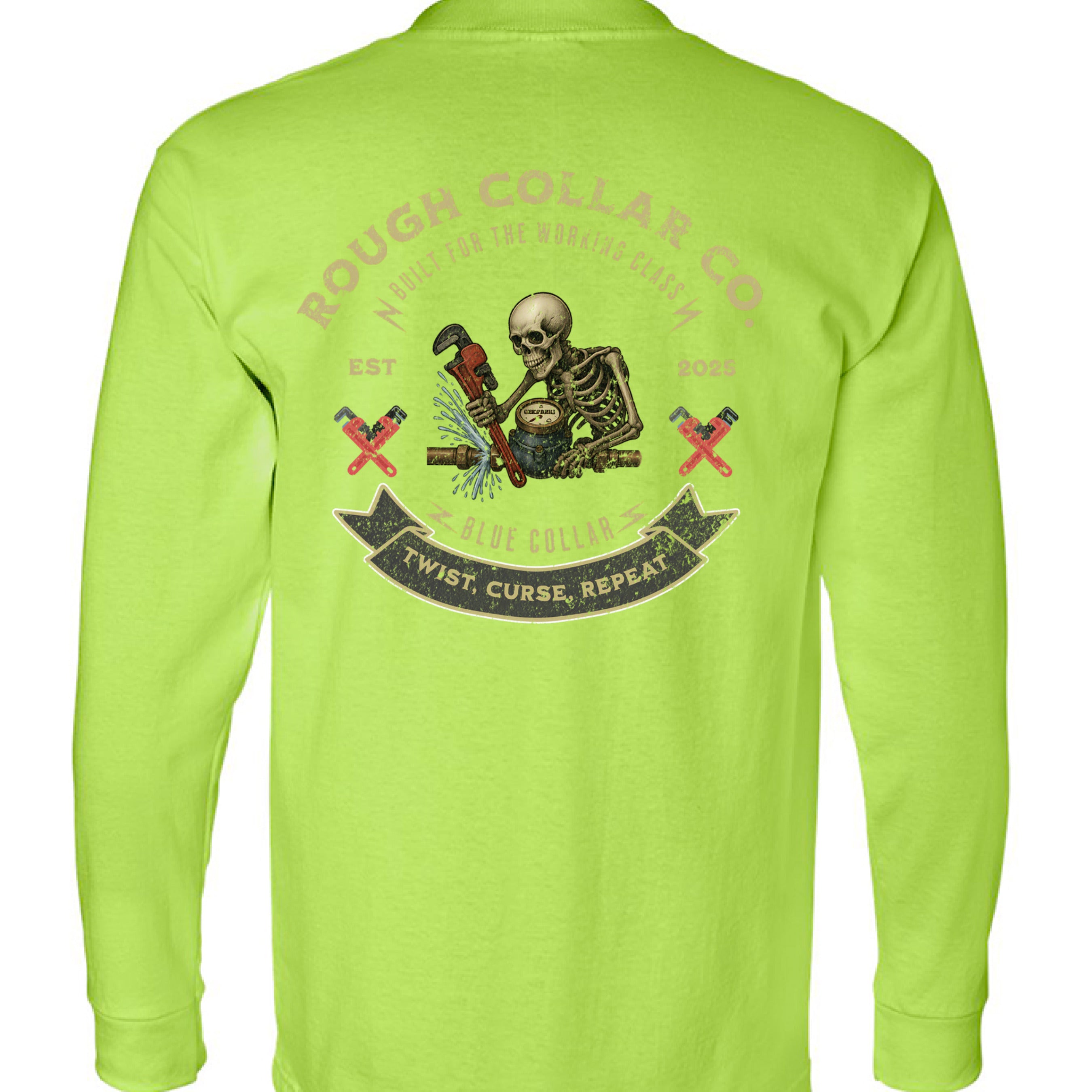 Lime Green - BACK