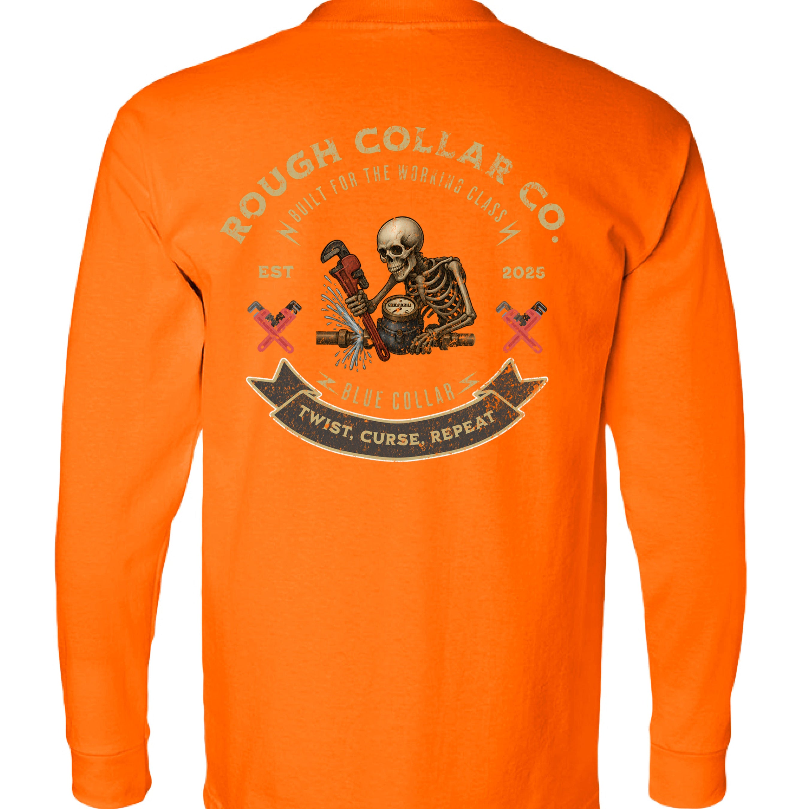 Bright Orange - BACK