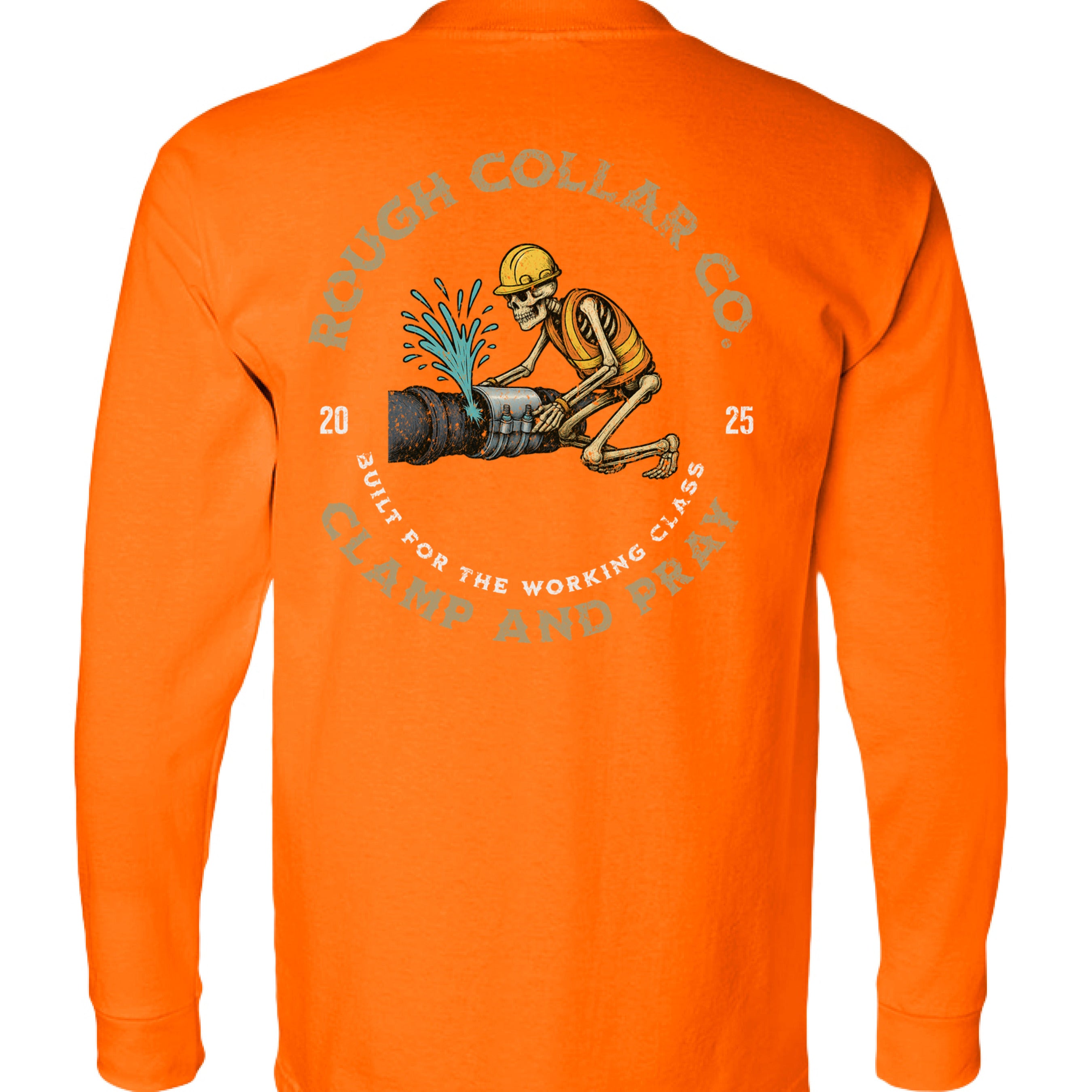 Bright Orange - BACK
