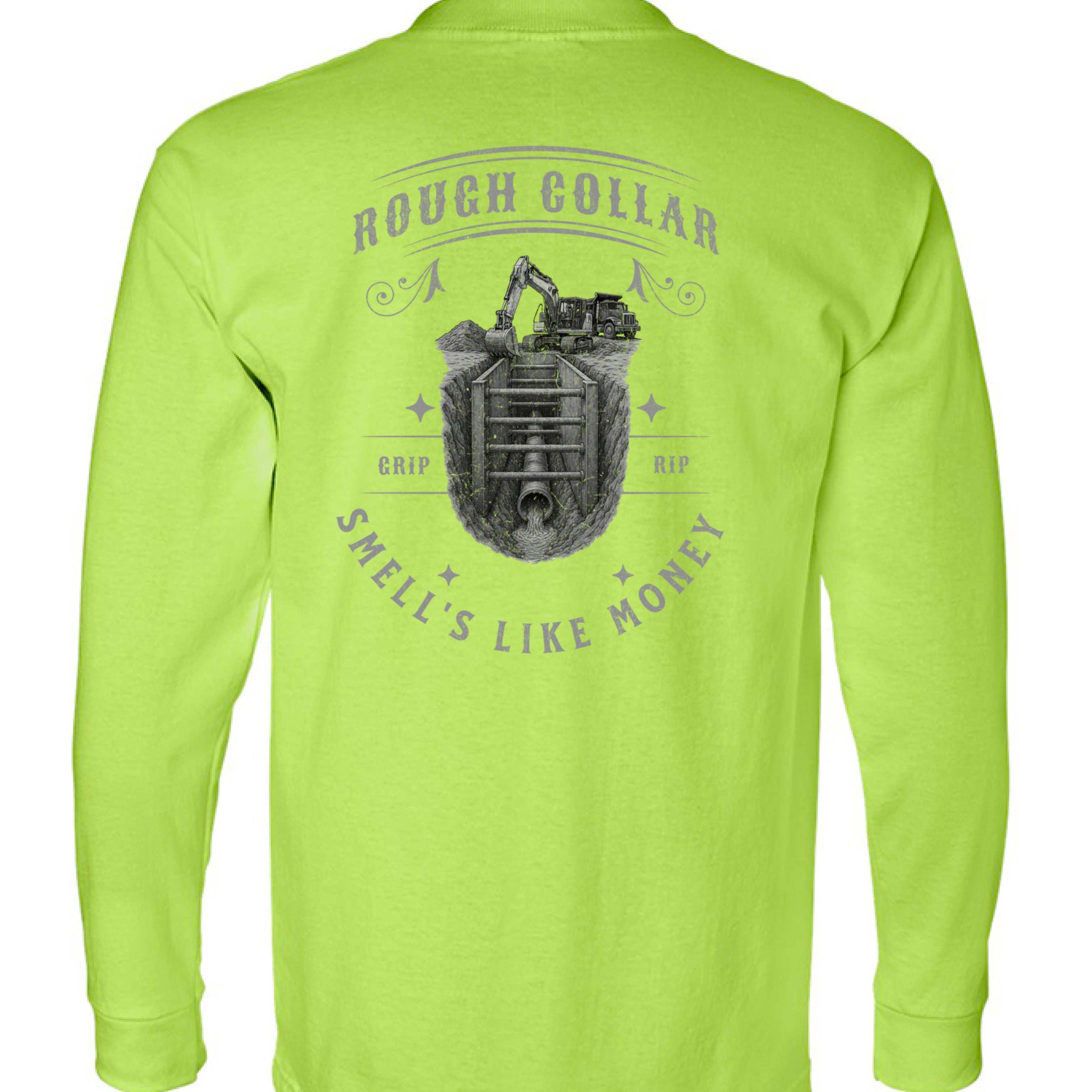 Lime Green - BACK