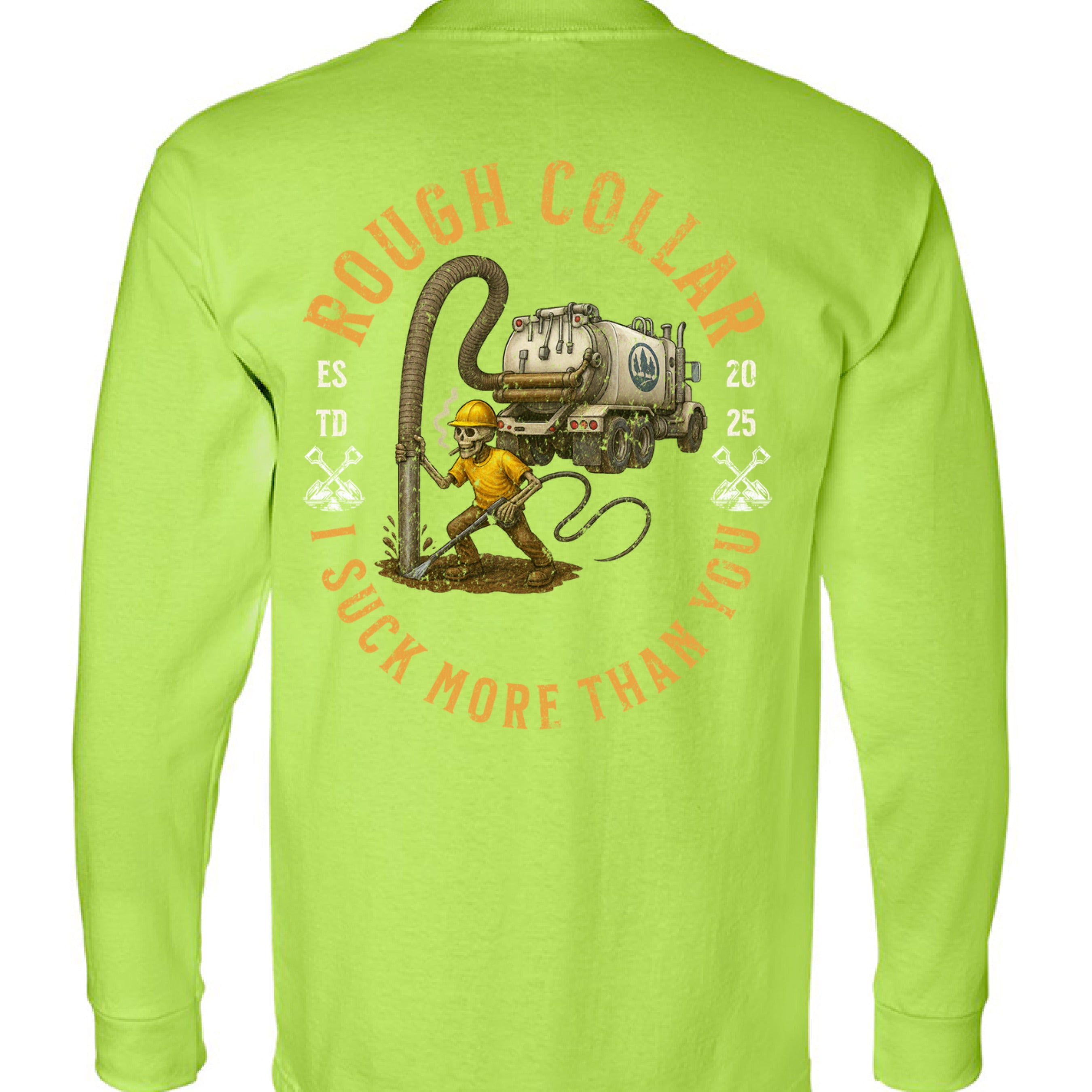 Lime Green - BACK