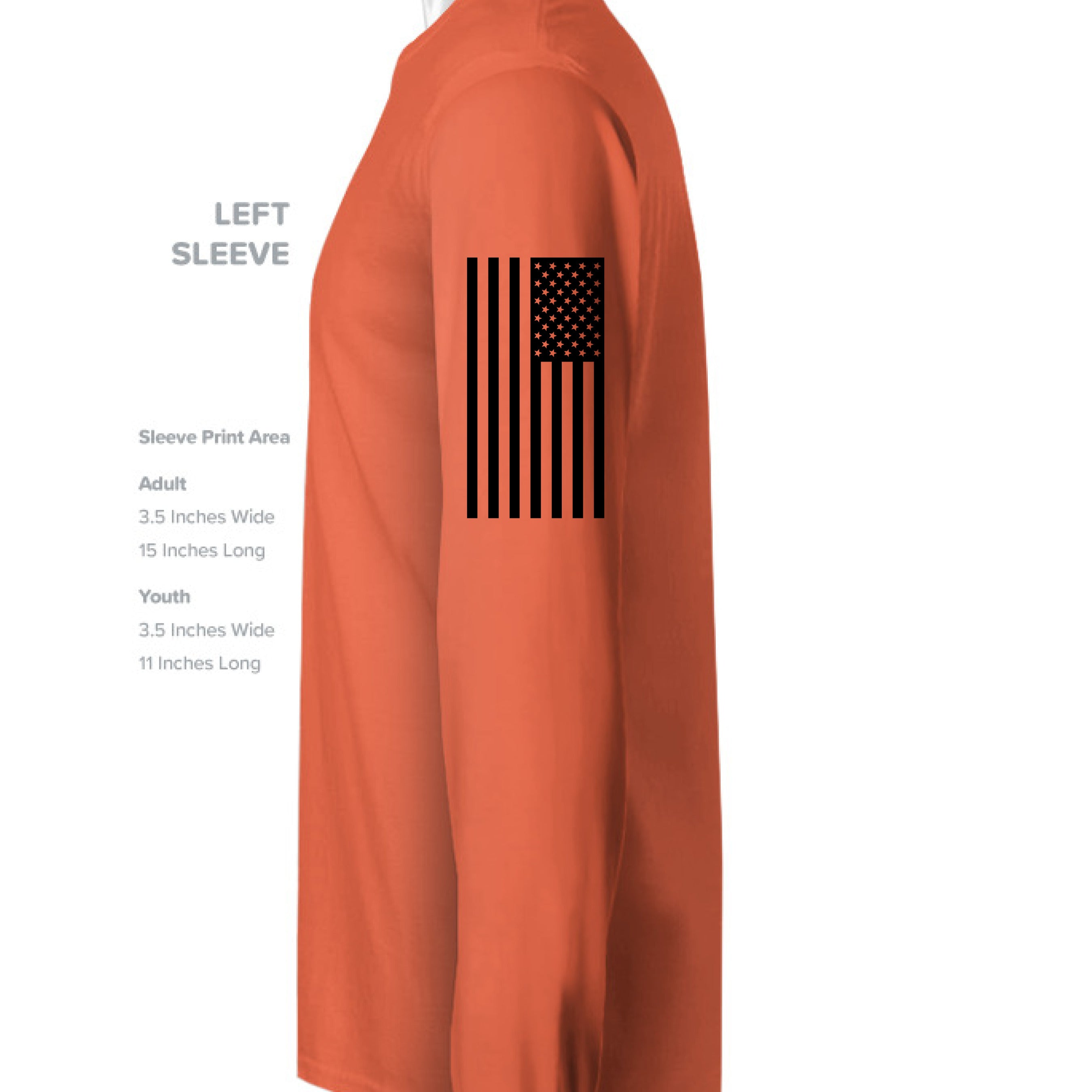 Bright Orange - SLEEVE_LEFT