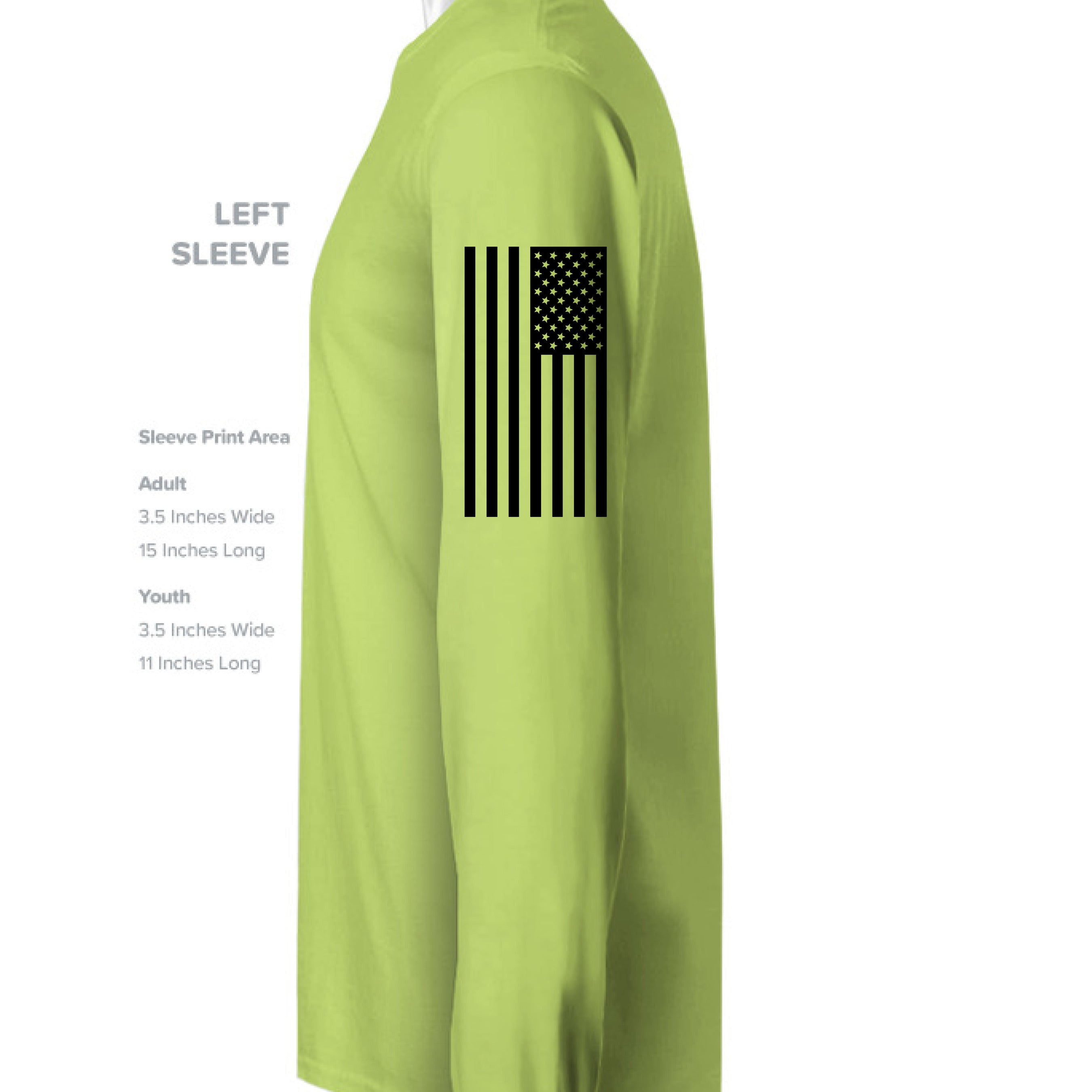 Lime Green - SLEEVE_LEFT