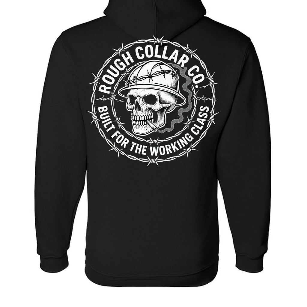 "Barbed Wire Skull" Hoodie
