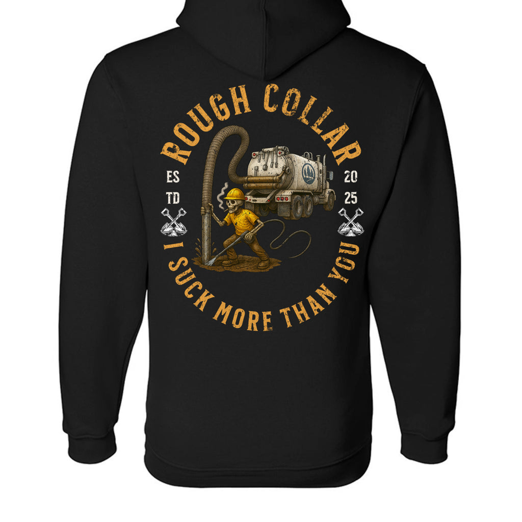 "Rough Collar Co. Vac Truck" Hoodie